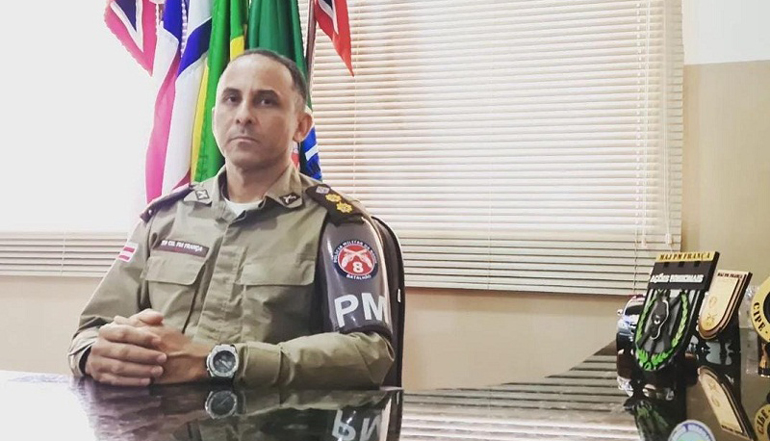 Tenente Coronel França pede licença do comando da 87ª CIPM para concorrer ao cargo de Deputado Estadual nas eleições 2022